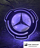 Led емблема універсальна для Mercedes-Benz, фото 3