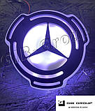 Led емблема універсальна для Mercedes-Benz, фото 2