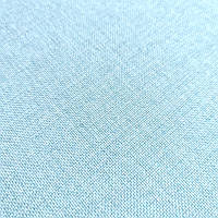 Лляні самоклеючі шпалери в рулонах 2800х650х2 мм, текстильні обої для стін, Блакитний (A008)