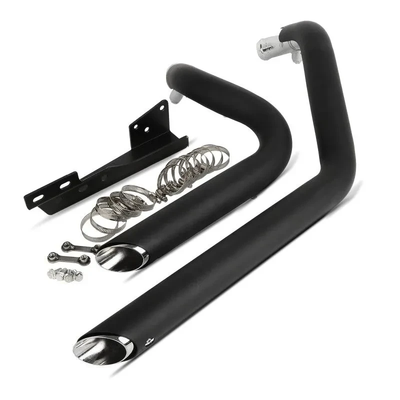 Глушники Vance & Hines Twin Slash чорні для Harley Davidson XL (04-13)