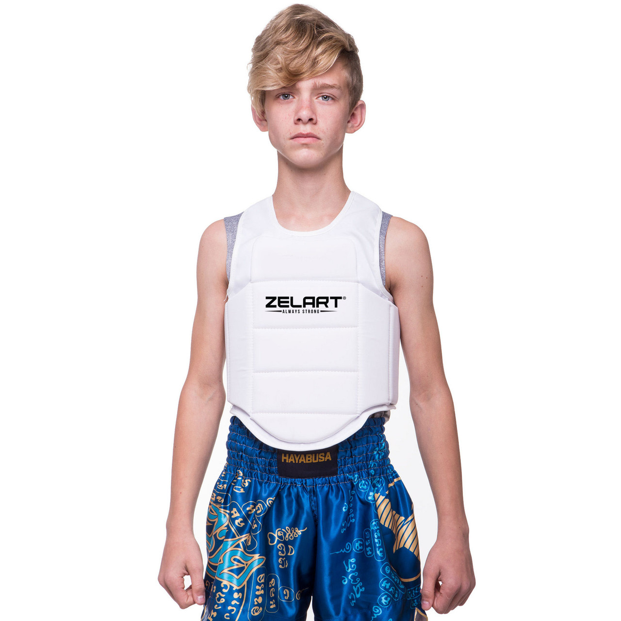 Захист корпусу (жилет) для карате дитячий Zelart  BO-5384