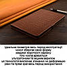 Чохол для будь-якої моделі планшета з натуральної шкіри протиударний вологостійкий книжка з підставкою "ALPINEX" Темно-коричневий, фото 7