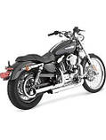 Повна хромована вихлопна система Vance & Hines Straightshots для Harley Davidson XL (04-13), фото 3