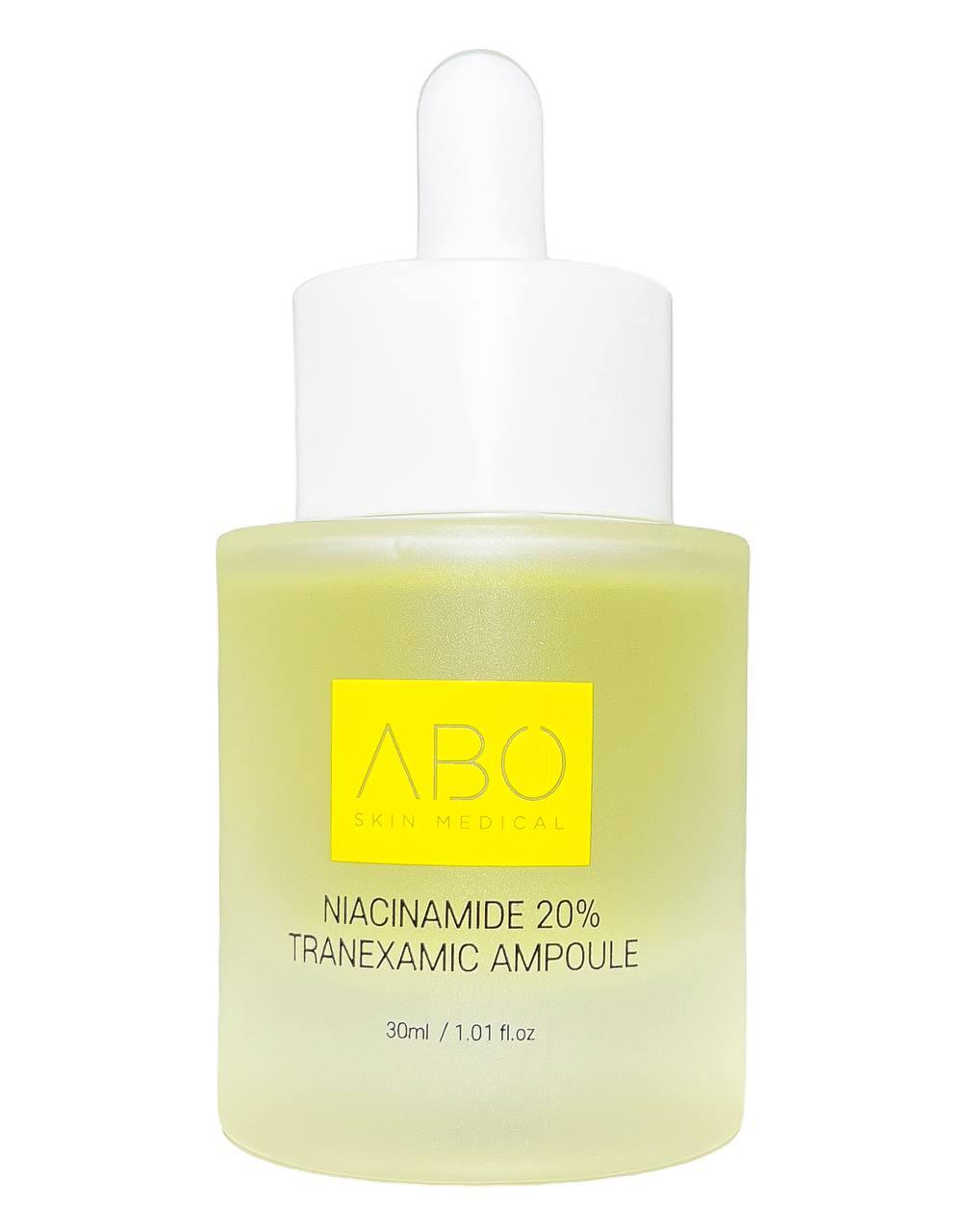 ABO Niacinamide 20% Tranexamic Ampoule - Освітлююча сироватка з ніацинамідою і транексамовою кислотою