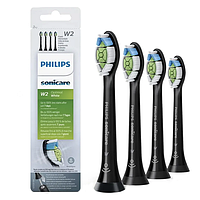 Насадки Philips Sonicare W2 Optimal Black HX6064 чорні Diamondclean змінна насадки для зубної щітки Філіпс