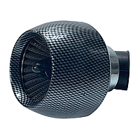 Фільтр повітряний нульового опору D 35 мм 45 градусів карбон