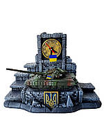 Оригинальный подарок куму подставка "Украинский танк Т-64 БВ" №3, Патриотические сувениры, Военный сувенир