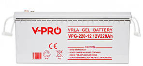 Гелевий акумулятор  Volt Polska GEL VPRO PREMIUM 12V 220 Ah (6AKUGEL220)