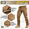 Тактичні чоловічі штани Ріп-стоп із водозахисним просоченням M-Tac Aggressor Gen.II Flex Coyote Brown 38/32, фото 5