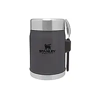 Stanley CLASSIC CHARCOAL Термос для Їжі з ложкою 400мл, нержавіюча сталь 10-09382-082