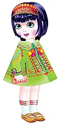 Ляльки. Марійка (зелене пальто) Автор Олена Хітушко
