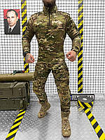 Тактичний костюм Мультикам весна військова форма Multicam ubacs убакс і штани з наколінниками