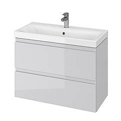 CET B07 MODUO SLIM шафка з умивальником MODUO SLIM 80 сіра (000020630)