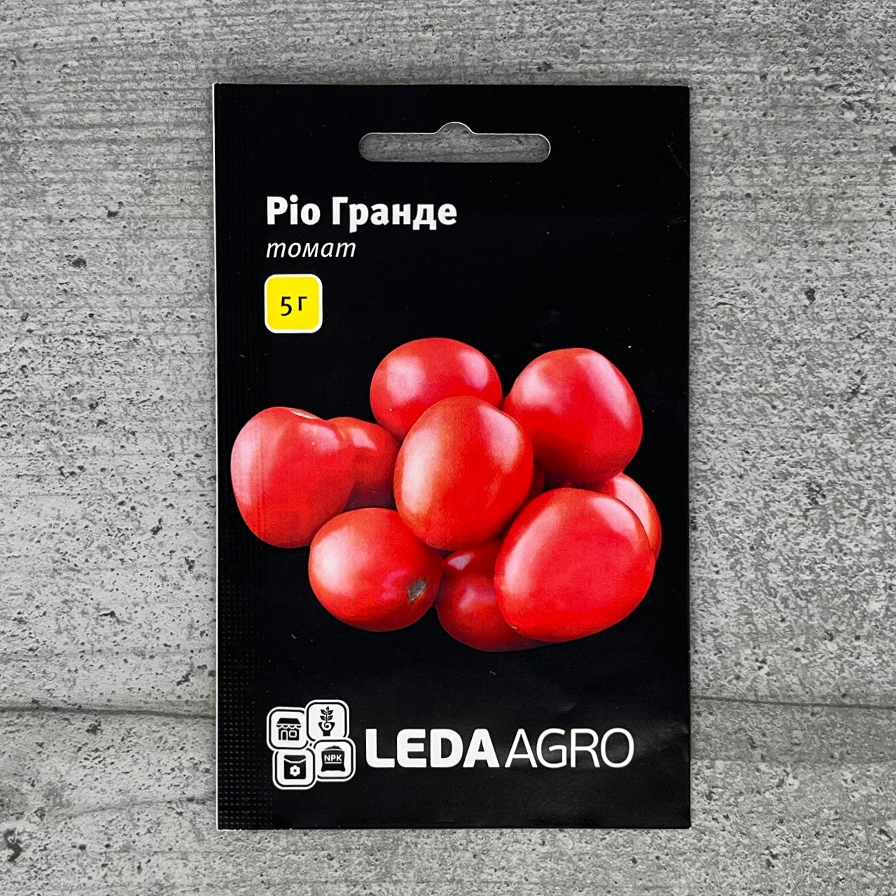 Томат Ріо Гранде 0,5 г низькорослий насіння пакетоване Leda Agro