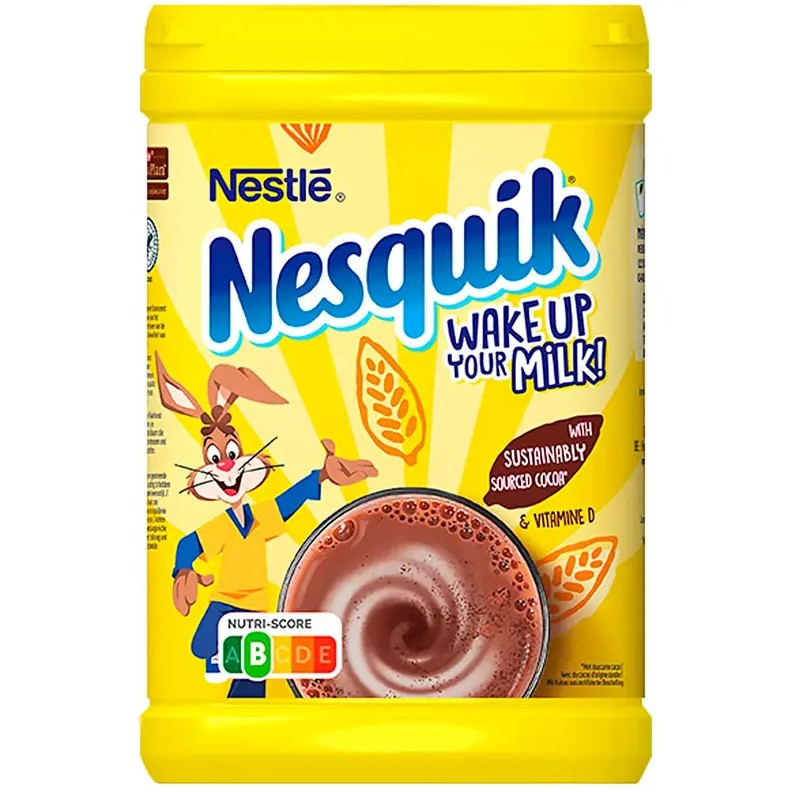 Какао Напиток Растворимый Nesquik Nestle Несквик Нестле Банка 900 г Испания - фото 1 - id-p1912869826