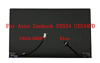 Матрица Asus ZenBook 15 UX534FT UX534FTC (NV156FHM-N63 ) FHD Модуль в сборе крышка +матрица+петли+шлейф новый