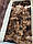 Приліжкова Килимка "Тровка" колір коричневий Colorful Home розмір 150 см x 200 см, фото 8