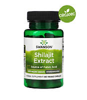 Swanson, Екстракт муміє, стандартизований, 400 мг, 60 капсул