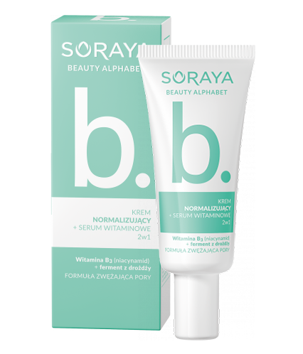 Крем-сироватка нормалізуюча Soraya Beauty Alphabet VIT В, фото 1