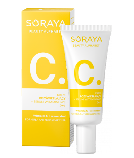 Крем-сироватка освітлююча Soraya Beauty Alphabet VIT С, фото 1
