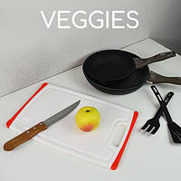 Доска разделочная "Veggies" 35*23*0.85см MP-4078L ish