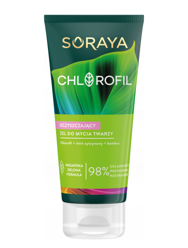 Гель очищаючий для вмивання Soraya Chlorofil
