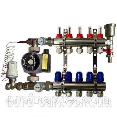 Гребінка для теплої підлоги 1"х 4 виходи, фото 1