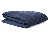 Пододеяльник темно-синий ранфорс SoundSleep dark blue183 160х220 см