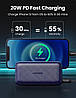 Зовнішній акумулятор повербанк UGREEN Power Bank PD 20 Вт, 10000 мА·год Blue (PB172), фото 5