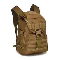 Рюкзак-сумка тактический AOKALI Outdoor A18 36-55L Sand спортивный штурмовой военный водостойкий армейский