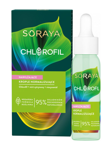 Сироватка зволожуюча-нормалізуюча Soraya Chlorofil, фото 1