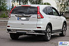Захист заднього бампера на Honda CRV (c 2012---), фото 3