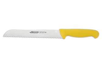 Ніж для хліба 200 мм "2900" жовтий Arcos 291400