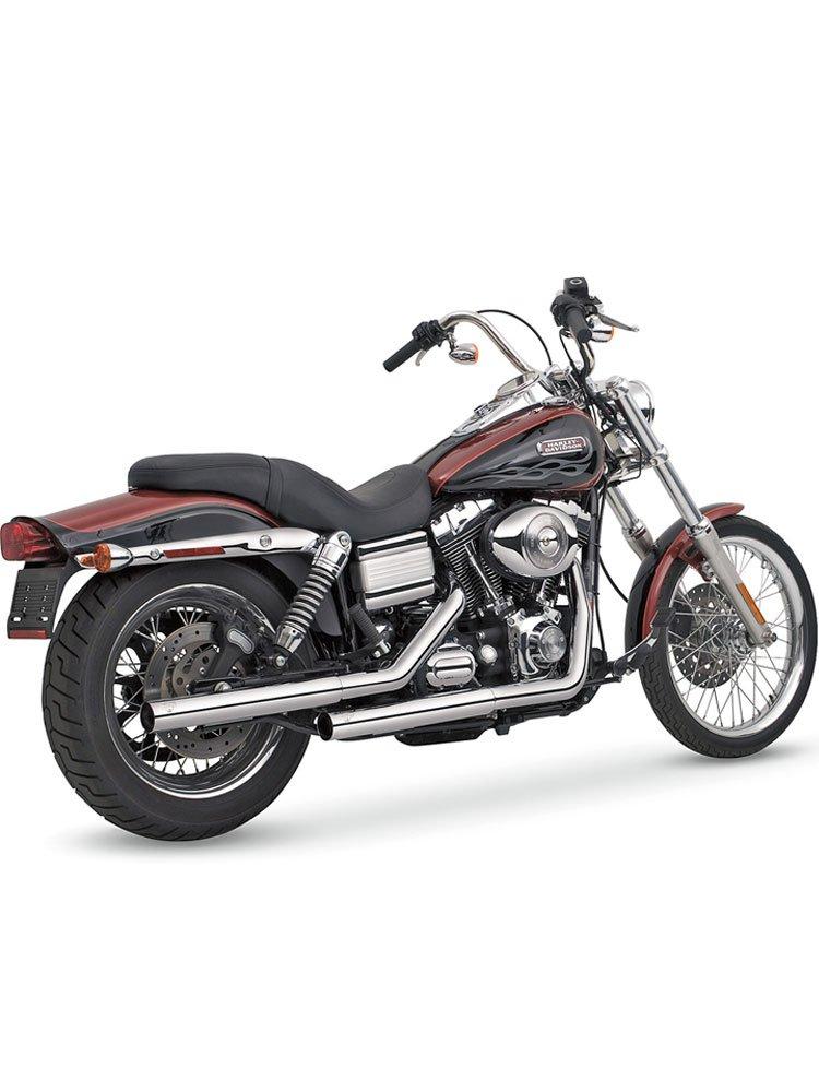Хромовані глушники Vance & Hines Straightshots для Harley Davidson Dyna Glide (крім FXDF (08-17)