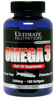 Omega 3 1000 мг Ultimate Nutrition, 180 капсул