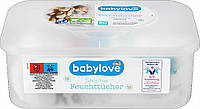 Детские влажные салфетки Babylove Sensitive Германия (80шт) в Коробке