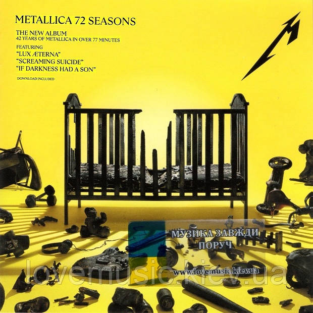 Вінілова платівка METALLICA 72 Seasons (2023) Vinyl (LP Record), фото 1