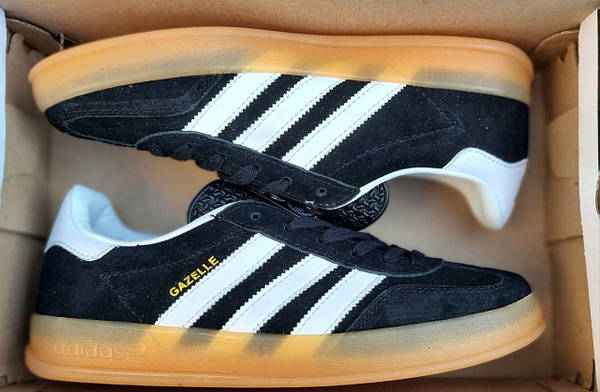 Adidas Gazelle Indoor Black White