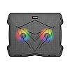 Кулер підставка для ноутбука MeeTion CoolingPad CP2020 з підсвічуванням RGB Black, фото 4