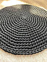 Килимок поліефірний Шнур Ручна робота, фото 4