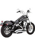 Хромовані глушники Vance & Hines Big Radius для Harley Davidson Dyna (06-17), фото 2