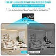Металеві WiFi IP-камера LookCam clock з акумулятором.  LookCam, фото 5