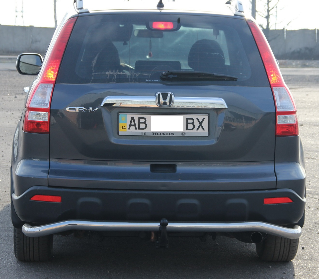 Захист заднього бампера на Nissan X-Trail (t30) (2001-2007), фото 1