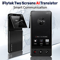 Умный переводчик iFlytek 2 дисплея с искусственным интеллектом / 2380 mAh / Bluetooth / LTE