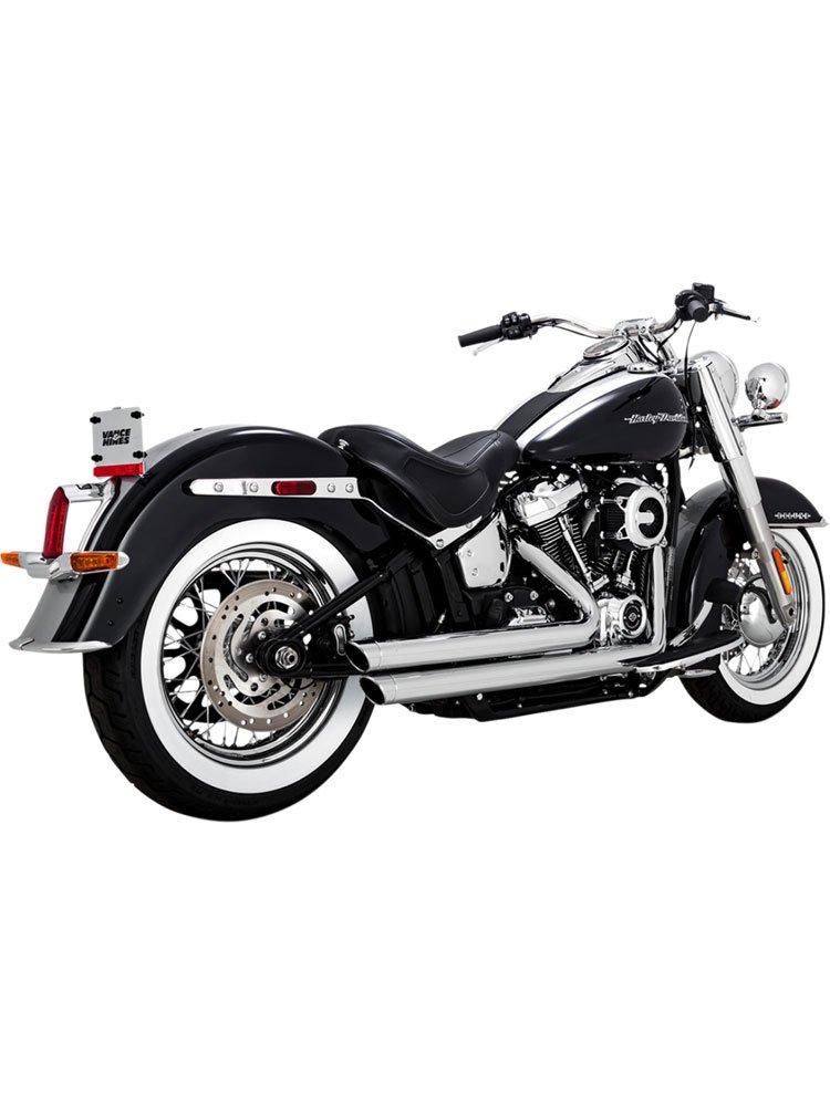 Повна вихлопна система Vance & Hines BS STG chrome M8ST для Harley Davidson FLXBB/FXFB/FXLR/FLDE/FLHC/FLSB