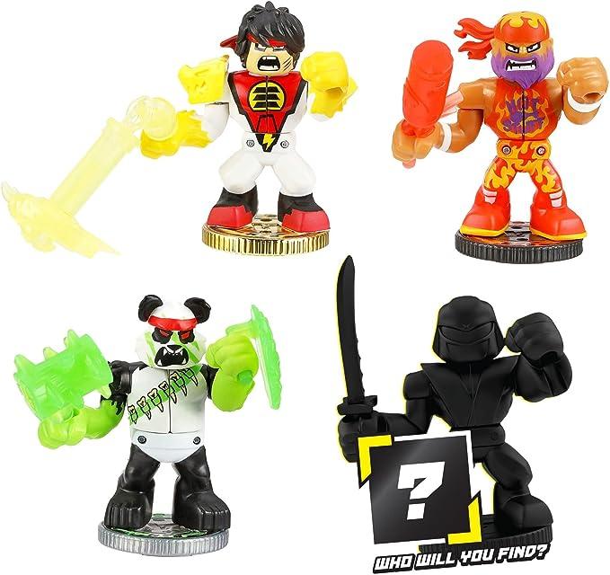 Воины Акедо (Akedo) - 4 мини-фигурки, включая 1 ультраредкого