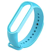 Браслет Xiaomi Mi band 3/4 Ремешок для Смарт Часов Светло-голубой Light Blue