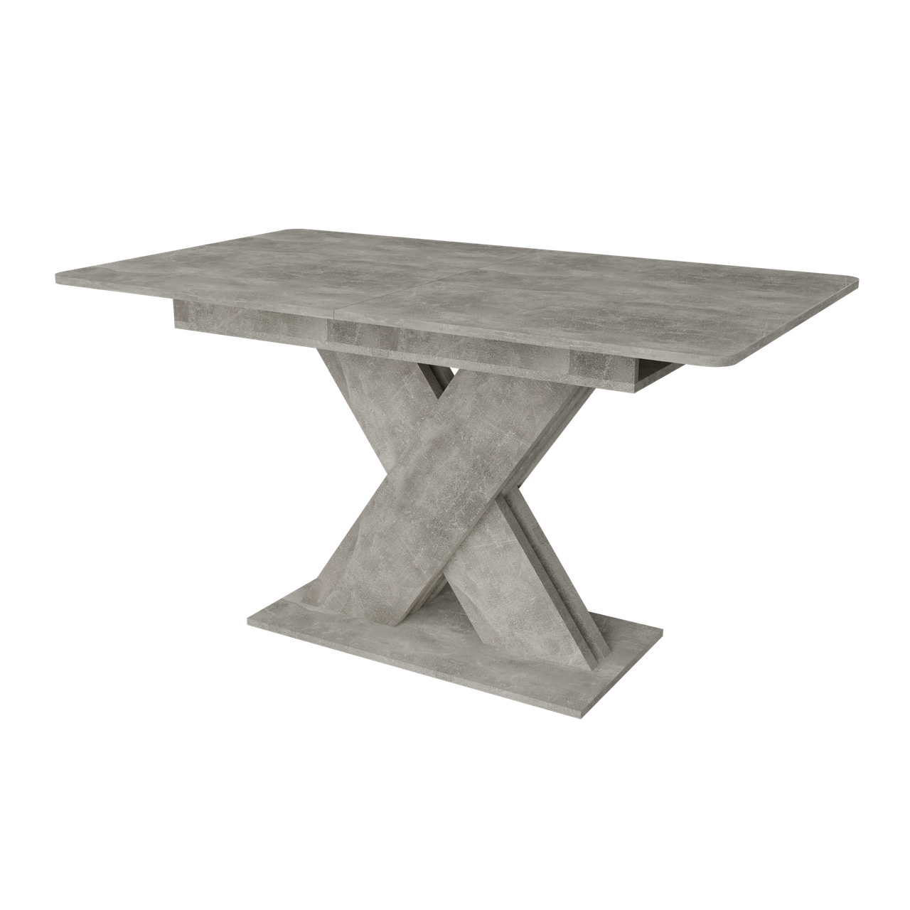 Стіл для кухні розсувний обідній з дерева з лаковим покриттям Неман ВІТО, сірий