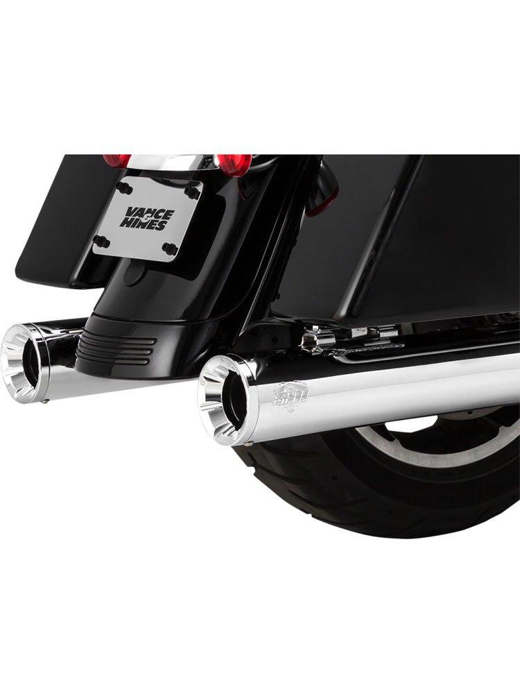 Глушники (Slip-On) Vance & Hines Eliminator 400 хром для Harley Davidson FLHT/FLHTK/FLHX