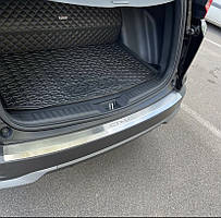 Накладка на бампер с загибом для Honda CR-V V (2016-2022)